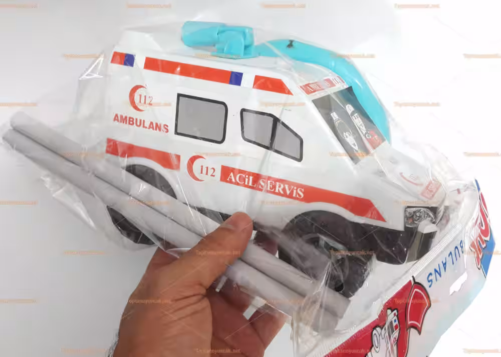 Direksiyonlu ambulans araba