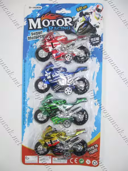 Dörtlü motosiklet seti oyuncak toptan