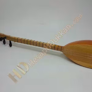 El yapımı oyuncak saz gerçek ahşap