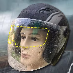 Evrensel Motosiklet Kask Yağmur Kaydırıcı
