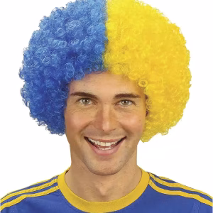 Fenerbahçe taraftar Afro Peruk Toptan