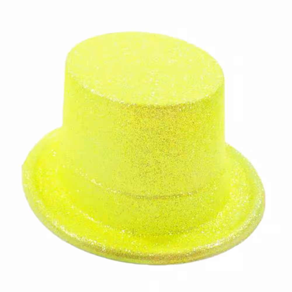 Floresan Sarı Melon Şapka Toptan