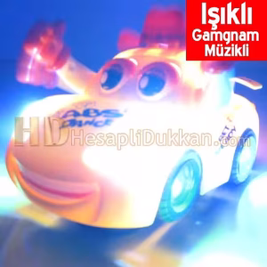 Gamgam müzikli ışıklı oyuncak araba