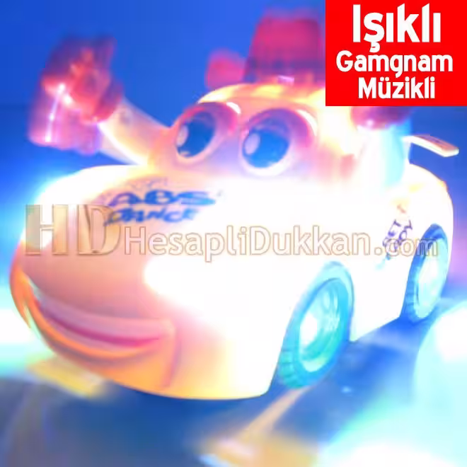 Gamgam müzikli ışıklı oyuncak araba