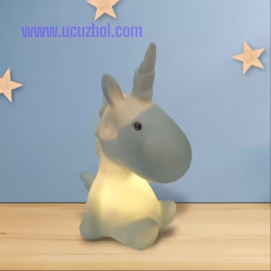 Gece Lambası Unicorn Mavi
