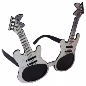 Gitar Şekilli Parti Gözlüğü Toptan