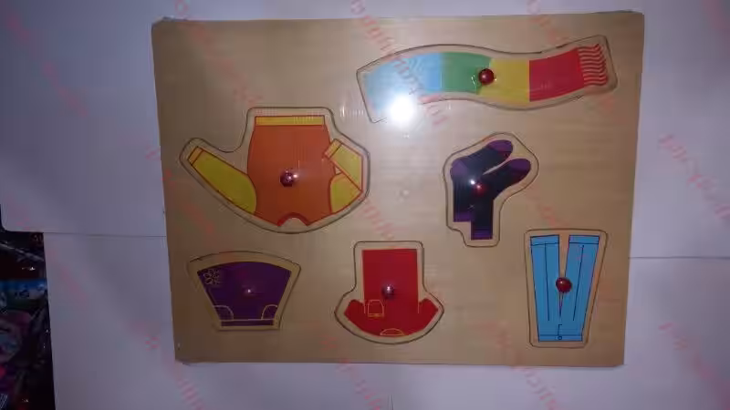 Giysilerimizi tanıyalım toptan yapboz