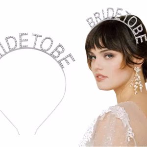 Gümüş Bride to be Tacı Toptan