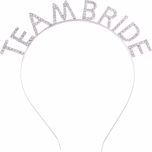 Gümüş Kaplama Team Bride Taç Toptan