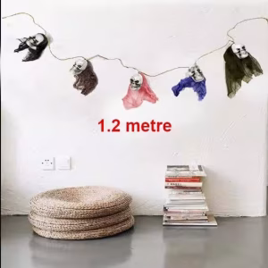 Halloween Kuru Kafa Süsleri Işıklı