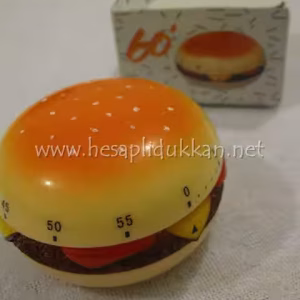 Hamburger şeklinde pişirme saati P626