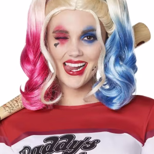 Harley Quinn Suicide Squad Kostüm Peruk