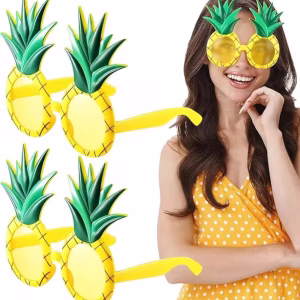 Hawaii Ananas Parti Gözlüğü 9.5x14 cm