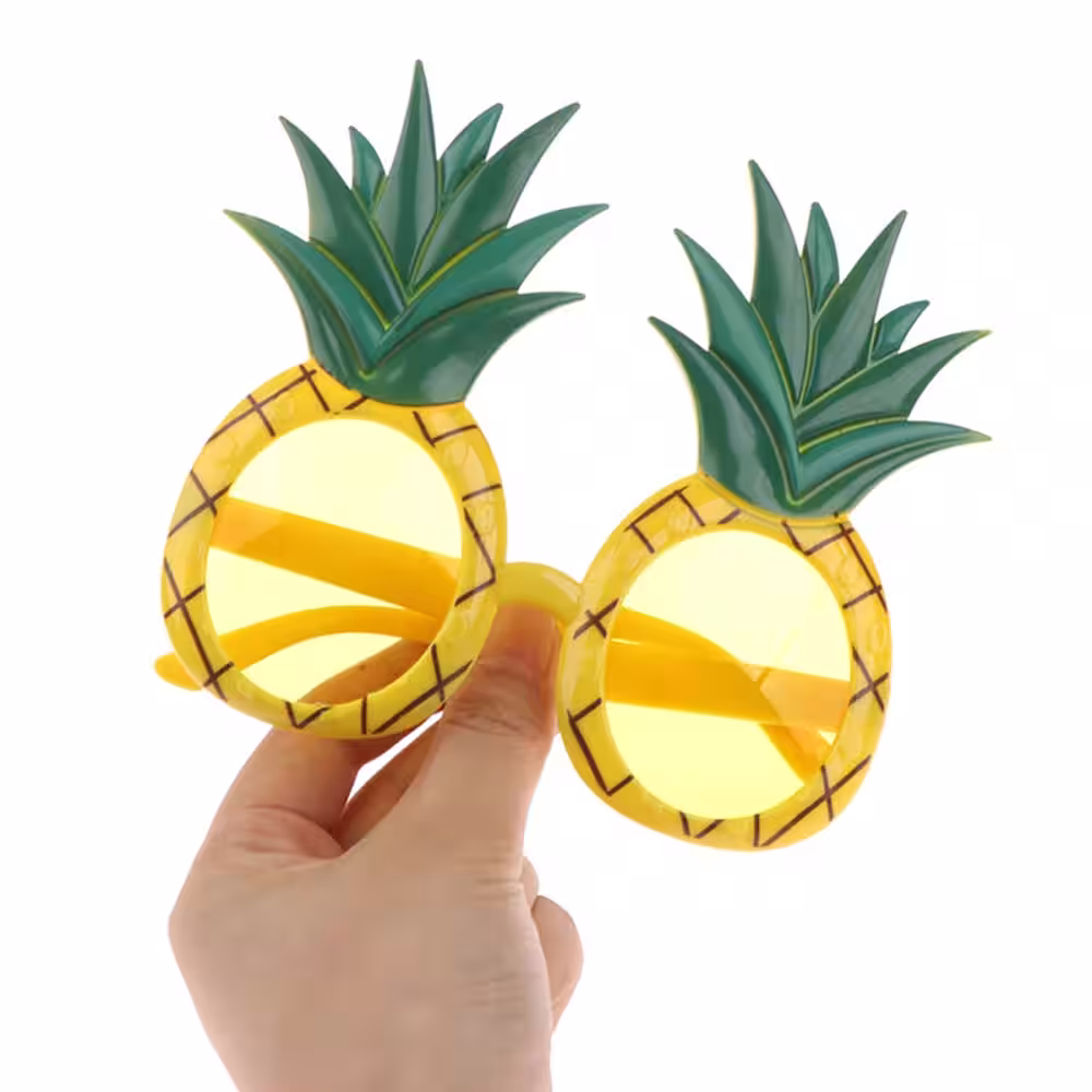 Hawaii Ananas Parti Gözlüğü 9.5x14 cm