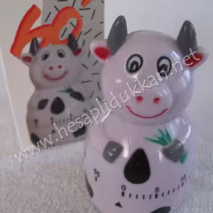 İnek şeklinde pişirme saati P682