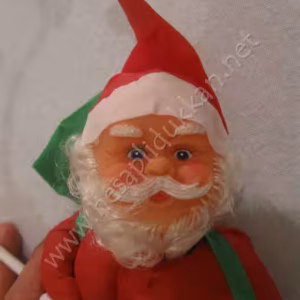 İpte sallanan noel babalar yılbaşı ağacı süsü P974