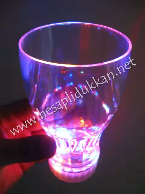 ışıklı bardak ışıklı kadeh ışıklı parti malzemeleri P764