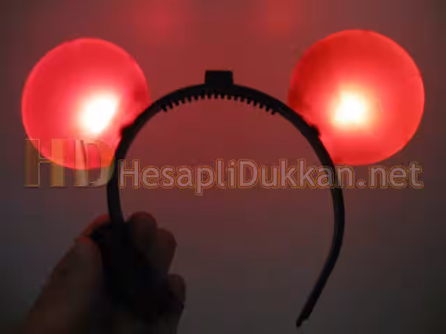 Işıklı miki kulak ışıklı taç R795