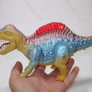 Işıklı sesli yürüyen dinozor oyuncak