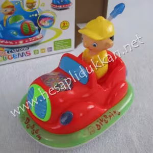 ışıklı ve müzikli oyuncak çarpışan araba P739