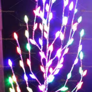 Işıklı yılbaşı ağacı 120 led kozalak hareketli ışık 160 cm Metal gövde