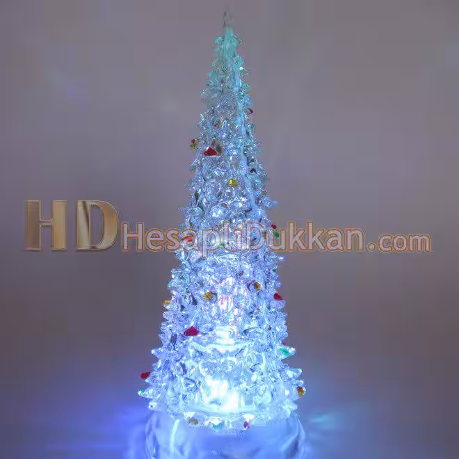 Işıklı yılbaşı ağacı hediyelik eşya