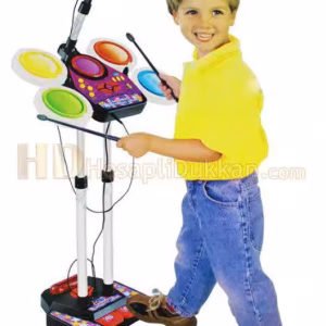 Jr Drum Beat Set Çocuklar için Elektronik Bateri Ritim Seti