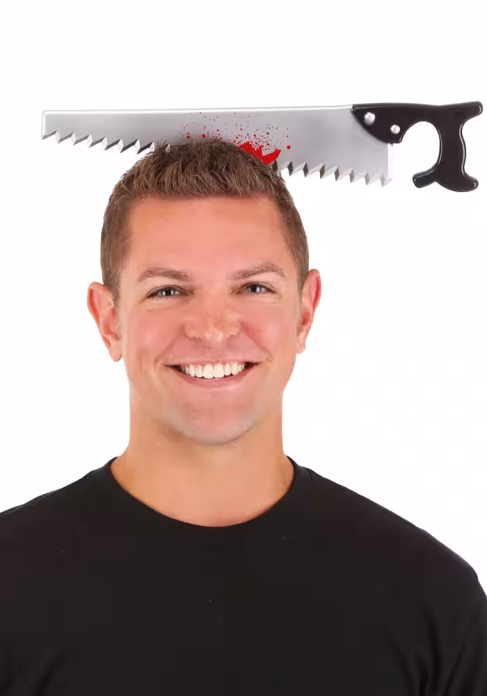 Kanlı Testere Halloween Tacı Toptan