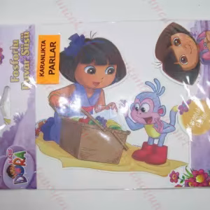 Karanlıkta parlayan fosforlu sticker TOY1061
