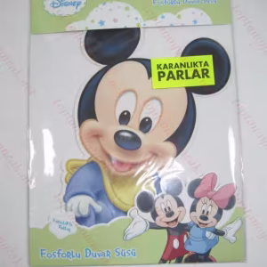 Karanlıkta parlayan fosforlu sticker TOY1062