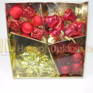 Karışık yılbaşı süsleri paketi R655
