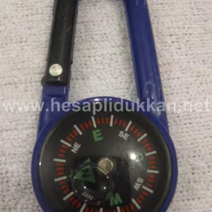 Kemer klipsli pusula anahtarlık AN04