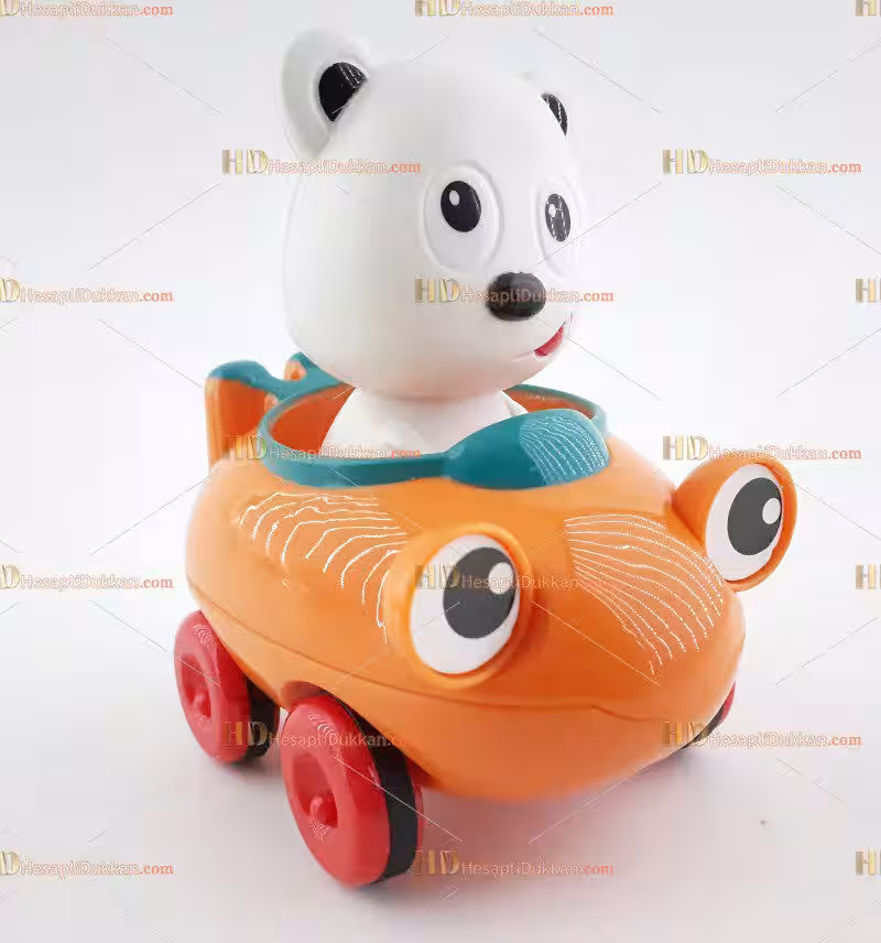 Kırılmaz sök tak oyuncak araba it bırak motorlu panda
