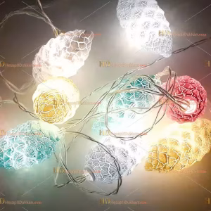 Kozalak yılbaşı ışığı 2 metre 10 led