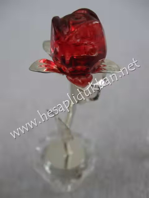 Kristal gül hediyelik eşya P755