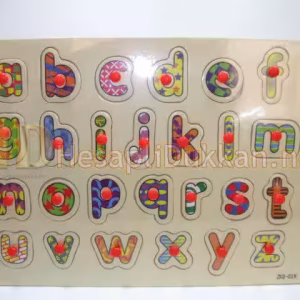 Küçük harfli harf öğreten puzzle R836
