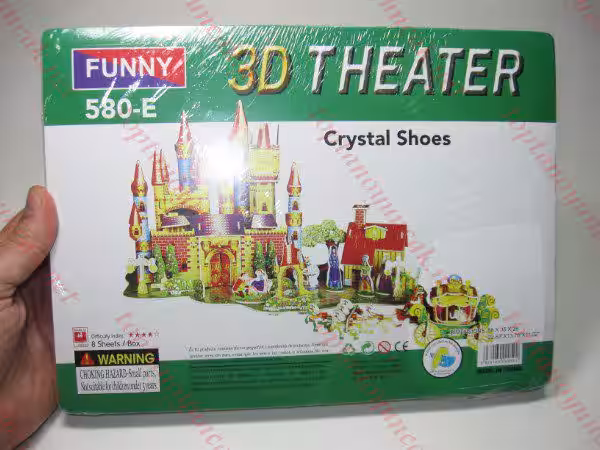 Kül kedisi toptan karton 3d yapboz