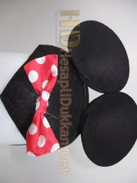 Kurdaleli minnie mouse parti şapkası