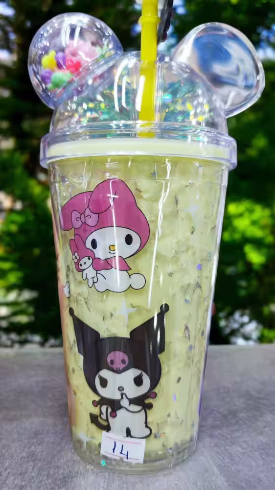 Kuromi Fancy Yeşil Bardak