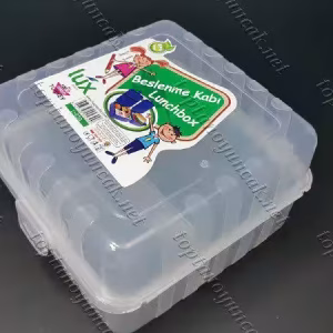 Launch box çek bölmeli beslenme çantası yiyecek kutusu