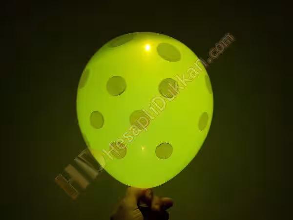 Led ışıklı balon 5 li paket
