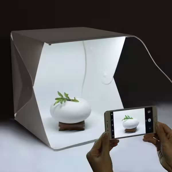 LED Işıklı Mini Fotoğraf Ürün Çekim Çadırı Toptan