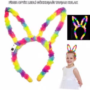 LED Işıklı Tavşan Kulakları 17x23 cm