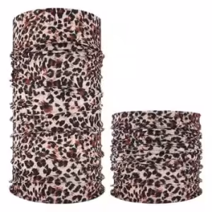 Leopar Desenli Baf Bandana