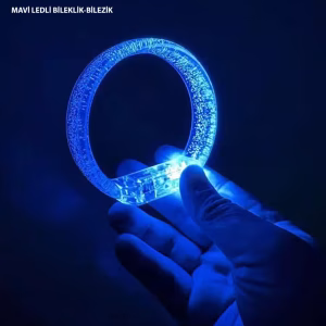 Mavi LED Bileklik Toptan