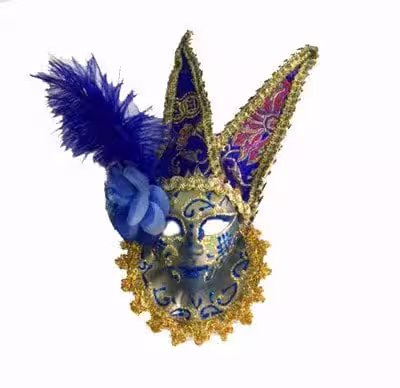 Mavi Seramik Maske Toptan