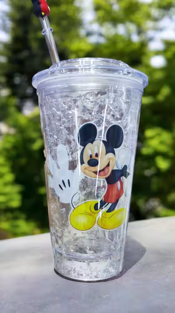 Mickey Figürlü LED Bardak