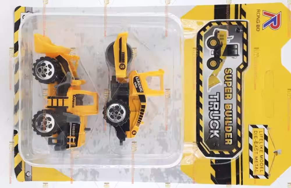 Mini iş makinesi oyuncak araba set silindir dozer