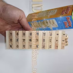 Mini jenga zarlı rakamlı R830