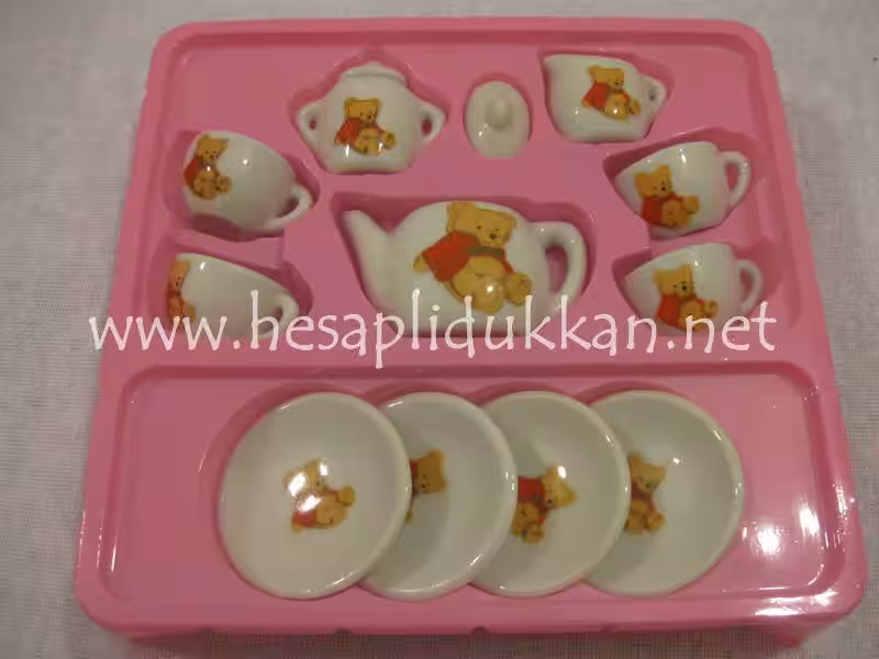Mini porselen çay seti 13 parça P462